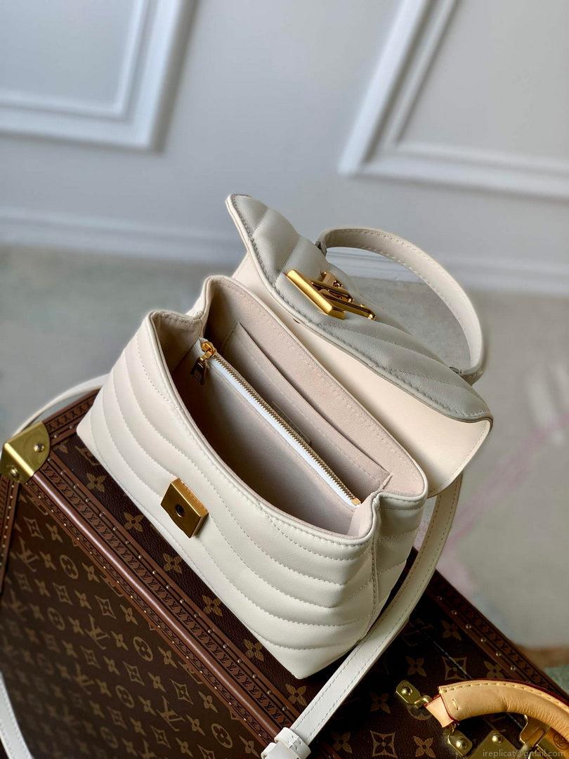 LV M21797 Louis Vuitton Hold Me Top-handle Bag Ivoire White