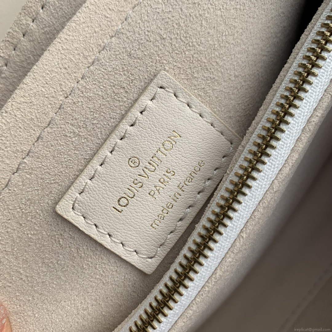 LV M21797 Louis Vuitton Hold Me Top-handle Bag Ivoire White