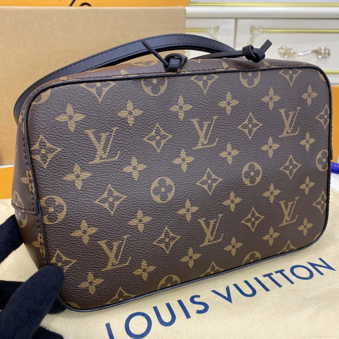 LV M44020 Louis Vuitton NÉONOÉ MM Bag Monogram Black