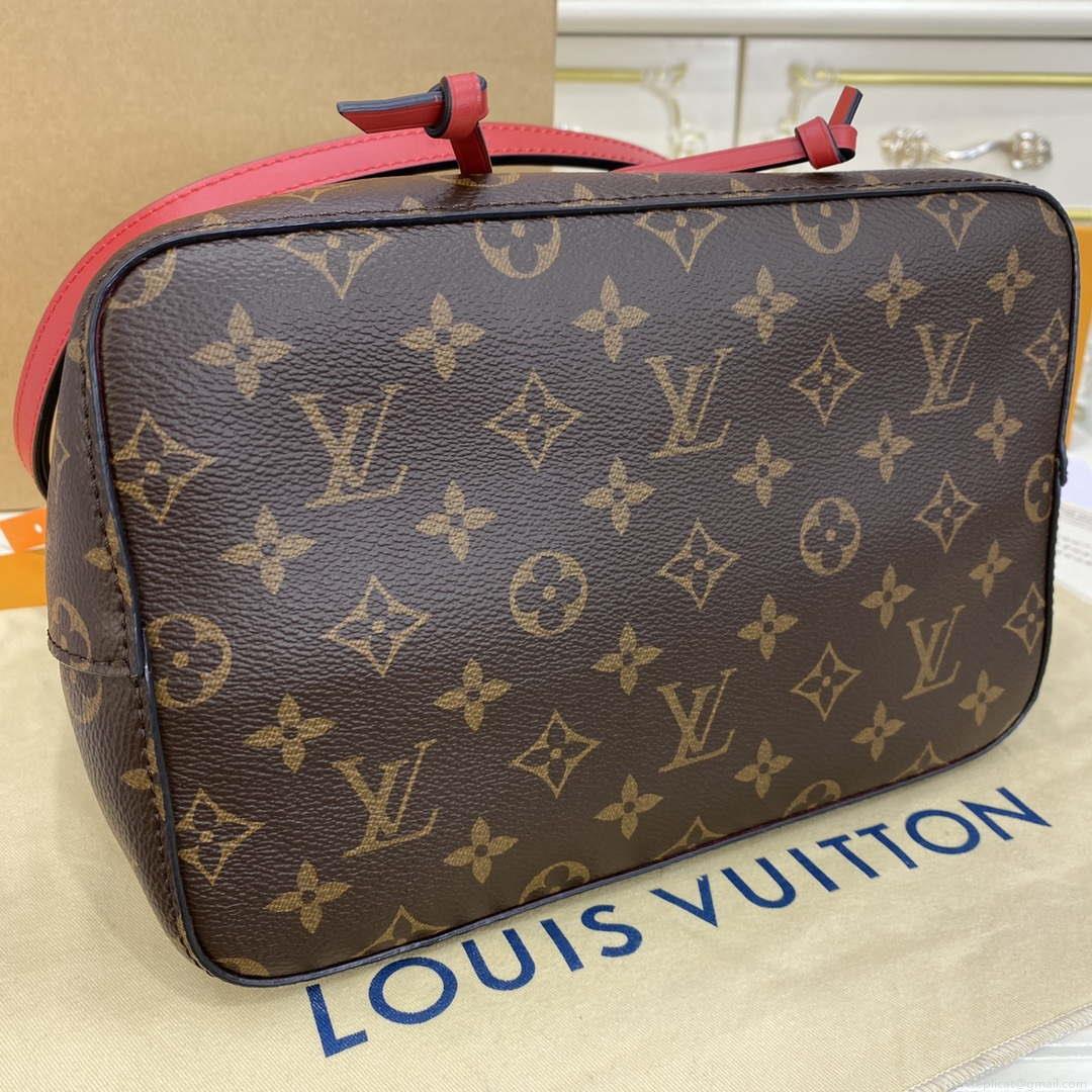 LV M44021 Louis Vuitton NÉONOÉ MM Bag Monogram Red
