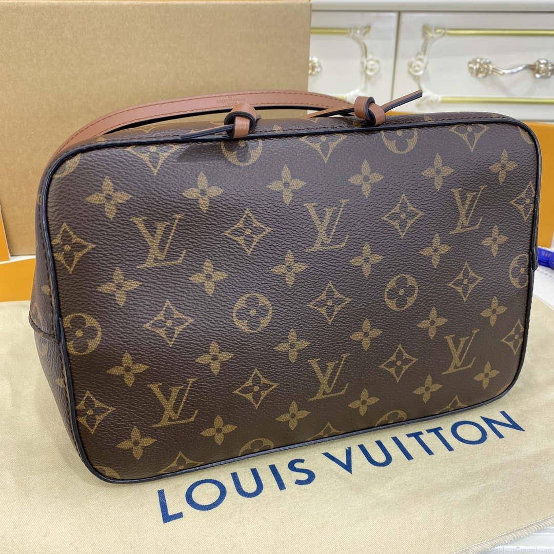 LV M44887 Louis Vuitton MM NÉONOÉ Bag Monogram Caramel Brown