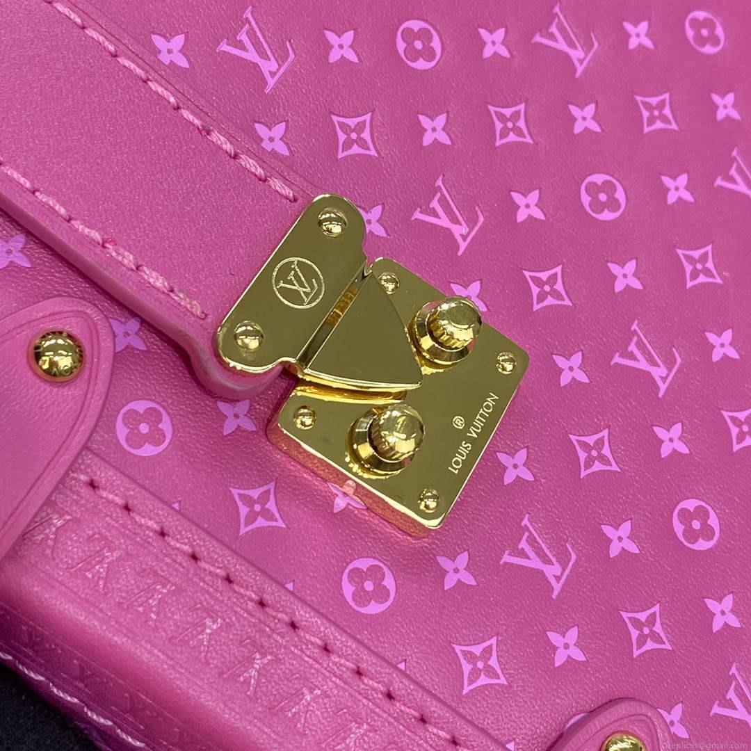 LV M46358 Louis Vuitton Side Trunk PM Bag M21709 Rose
