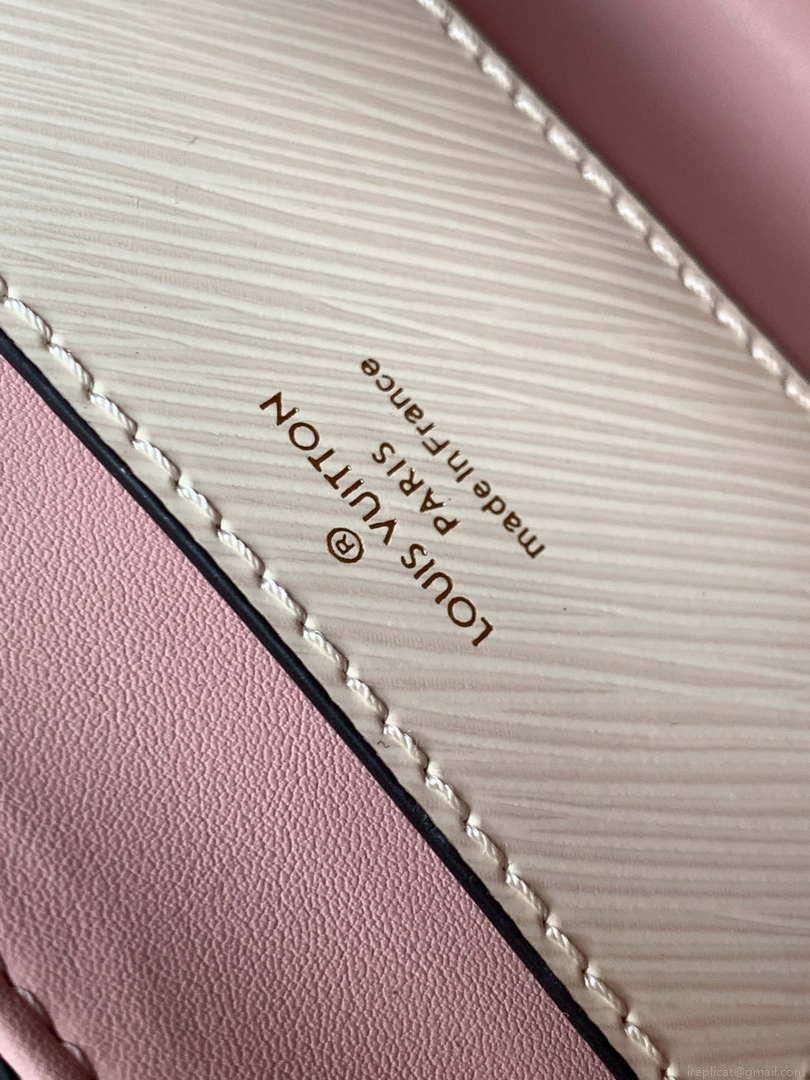 Louis Vuitton LV M59402 Twist MM Bag Epi Beige
