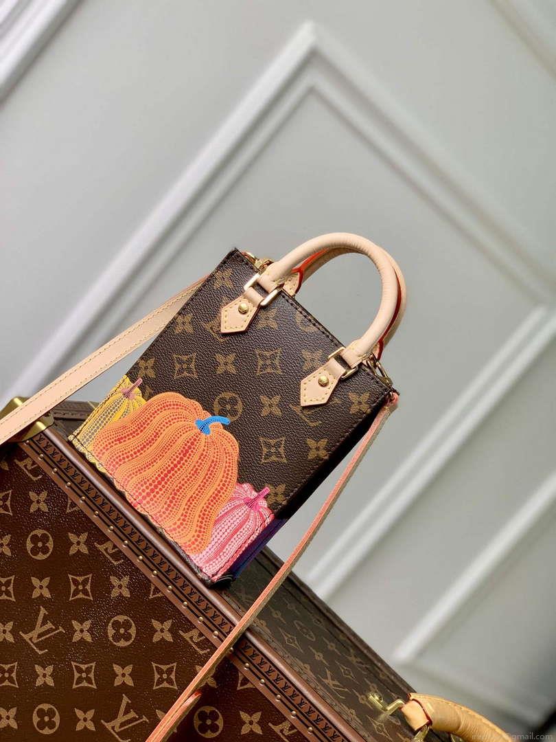 LV M82112 Louis Vuitton LV x YK Petit Sac Plat Bag
