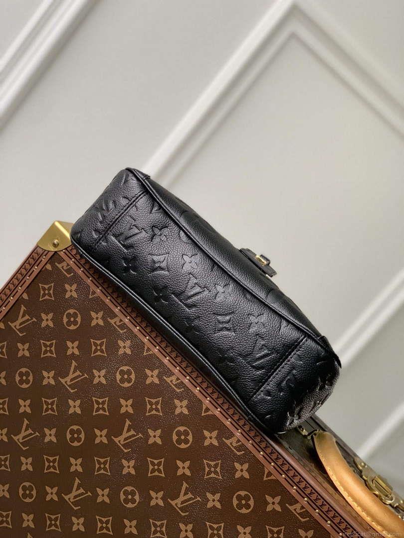 LV M46488 Louis Vuitton Trianon PM Bag Monogram Black