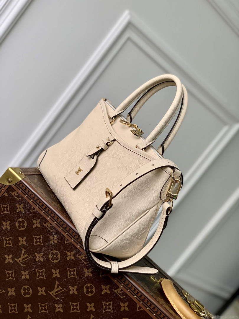 LV M46503 Louis Vuitton Trianon PM Bag Monogram Crème Beige