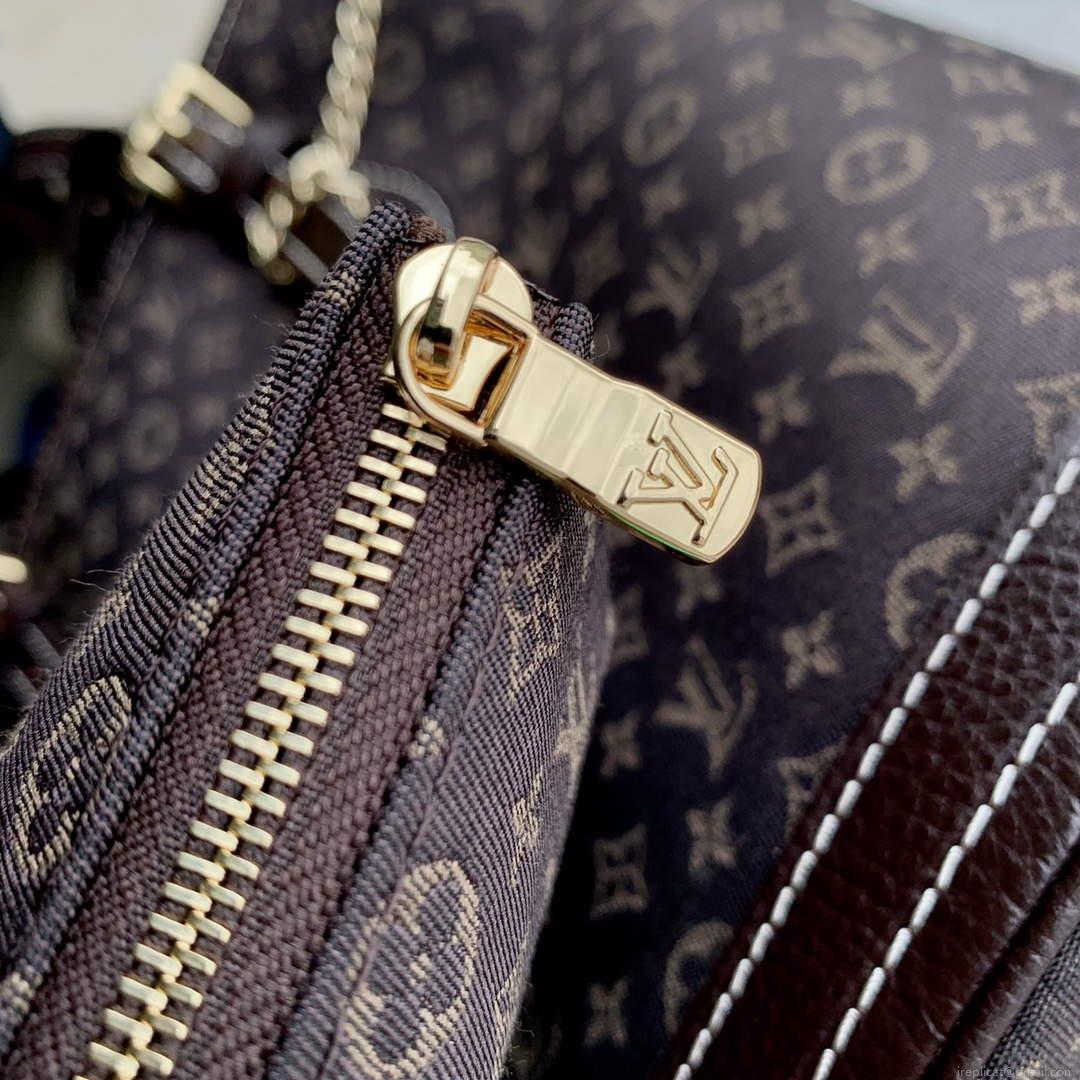 LV M42238 Louis Vuitton Bucket PM Tote Bag Brown