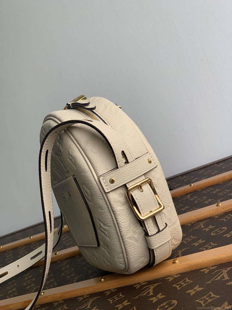 LV M45276 Louis Vuitton Boite Chapeau Souple Shoulder Bag Beige