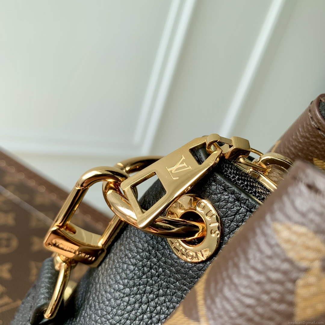 LV M46495 Louis Vuitton Opéra BB Tote Bag Black