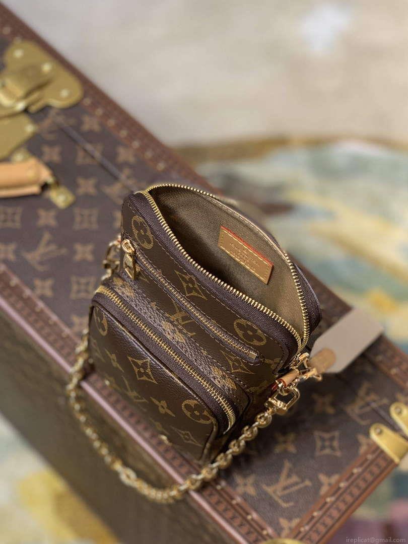 LV M80746 Louis Vuitton Utility Phone Pocket Shoulder Bag
