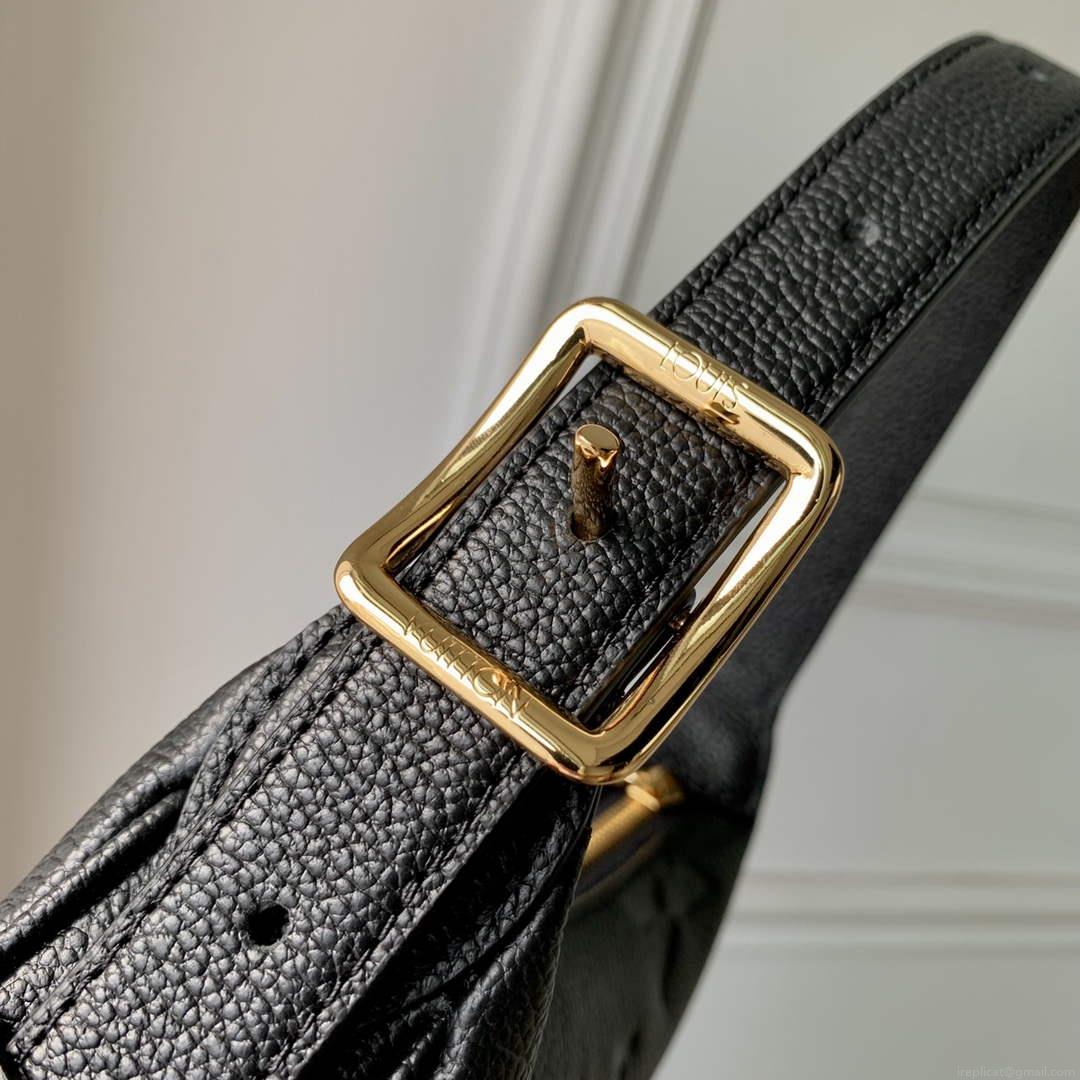 LV M82391 Louis Vuitton Mini Moon Shoulder Bag Black