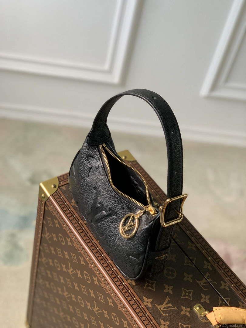 LV M82391 Louis Vuitton Mini Moon Shoulder Bag Black
