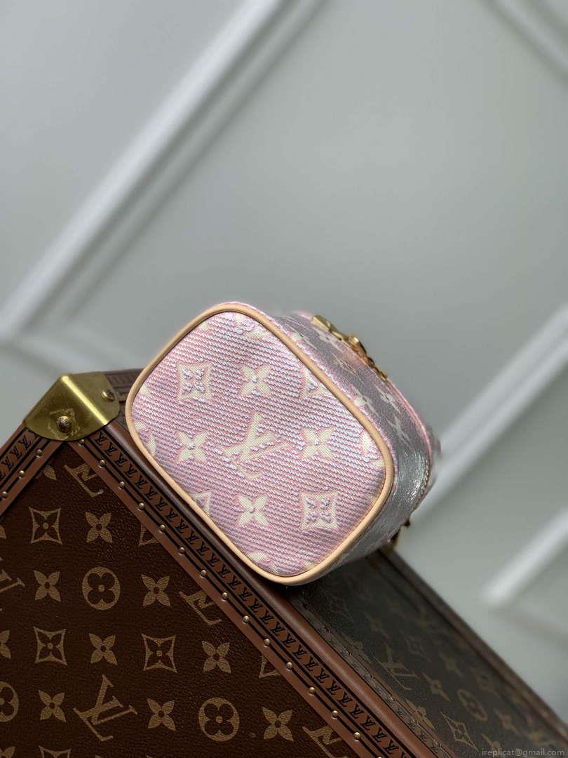 LV M82527 Louis Vuitton Micro Vanity Handbag Pink
