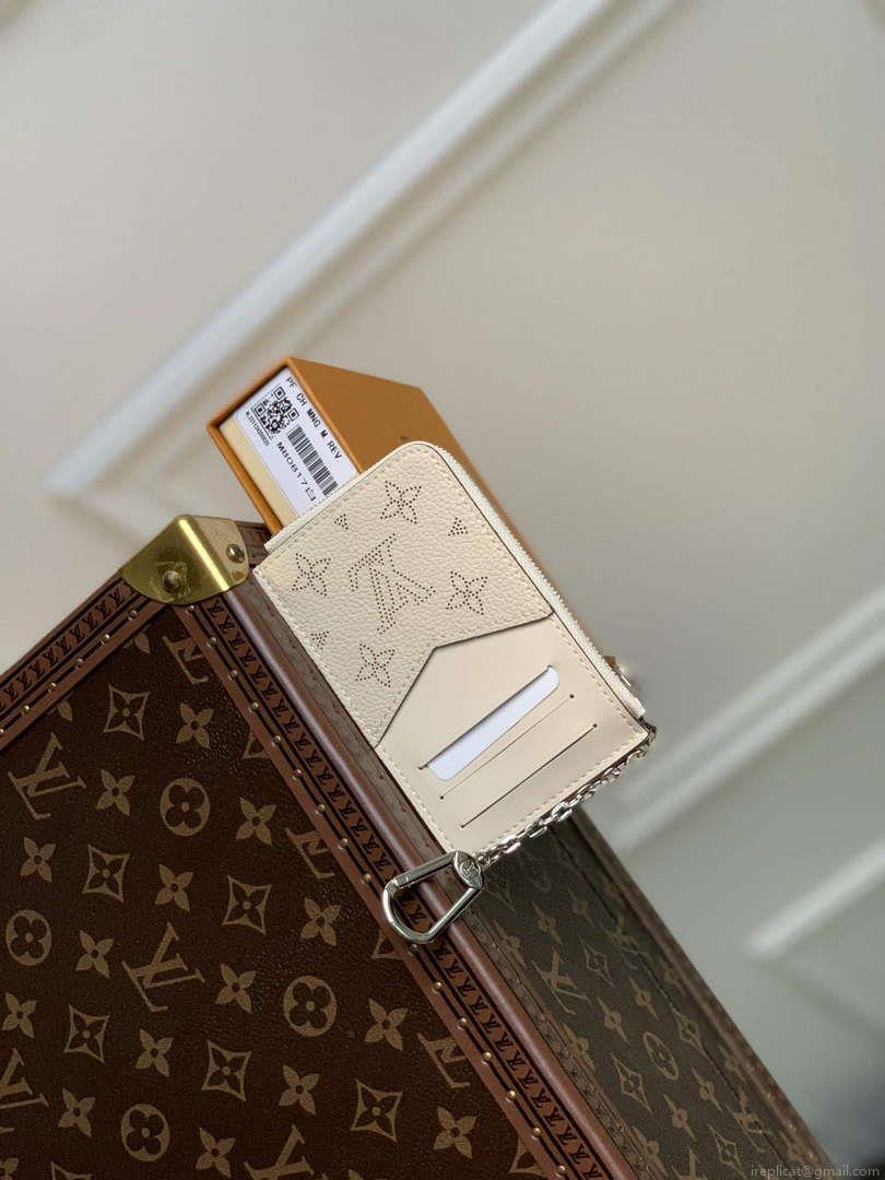 LV M81287 Louis Vuitton Card Holder Recto Verso Beige