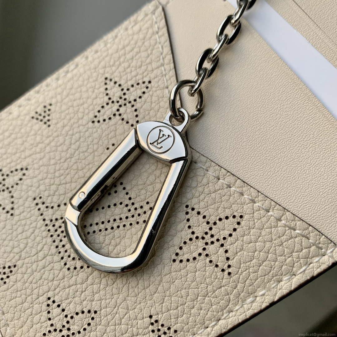 LV M81287 Louis Vuitton Card Holder Recto Verso Beige