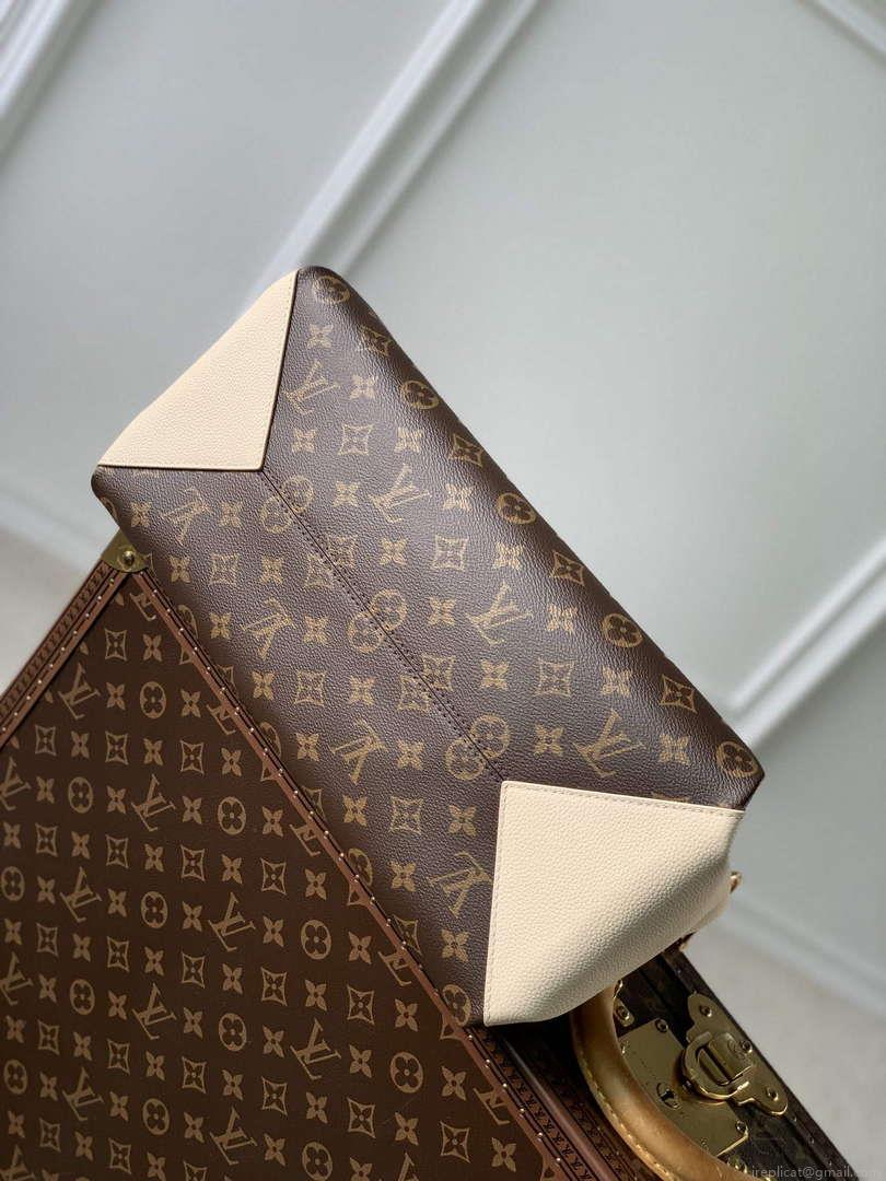 LV M46508 Louis Vuitton Vendôme MM Bag White
