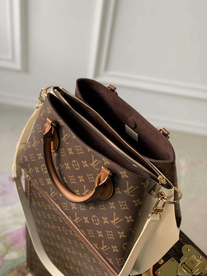 LV M46508 Louis Vuitton Vendôme MM Bag White