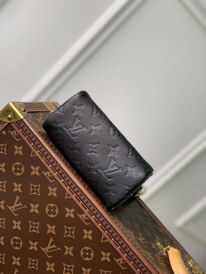 LV M82450 Louis Vuitton Nano Speedy Bag Black
