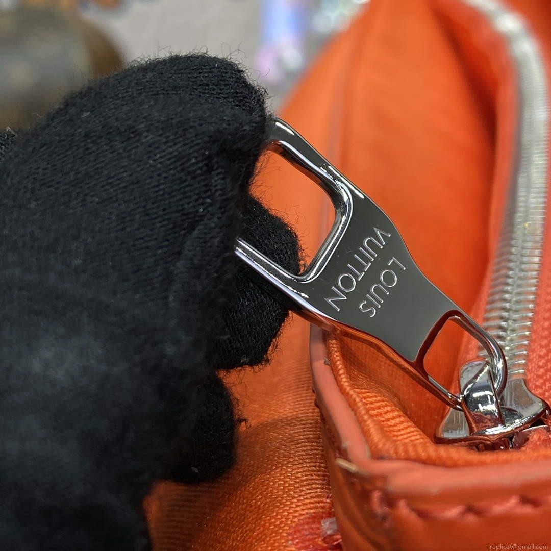 LV M23097 Louis Vuitton Montsouris Messenger Bag Orange