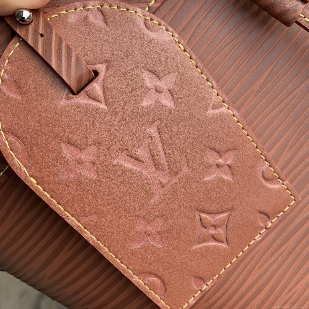 LV M23117 Louis Vuitton Maxi Noé Sling Bag Cognac