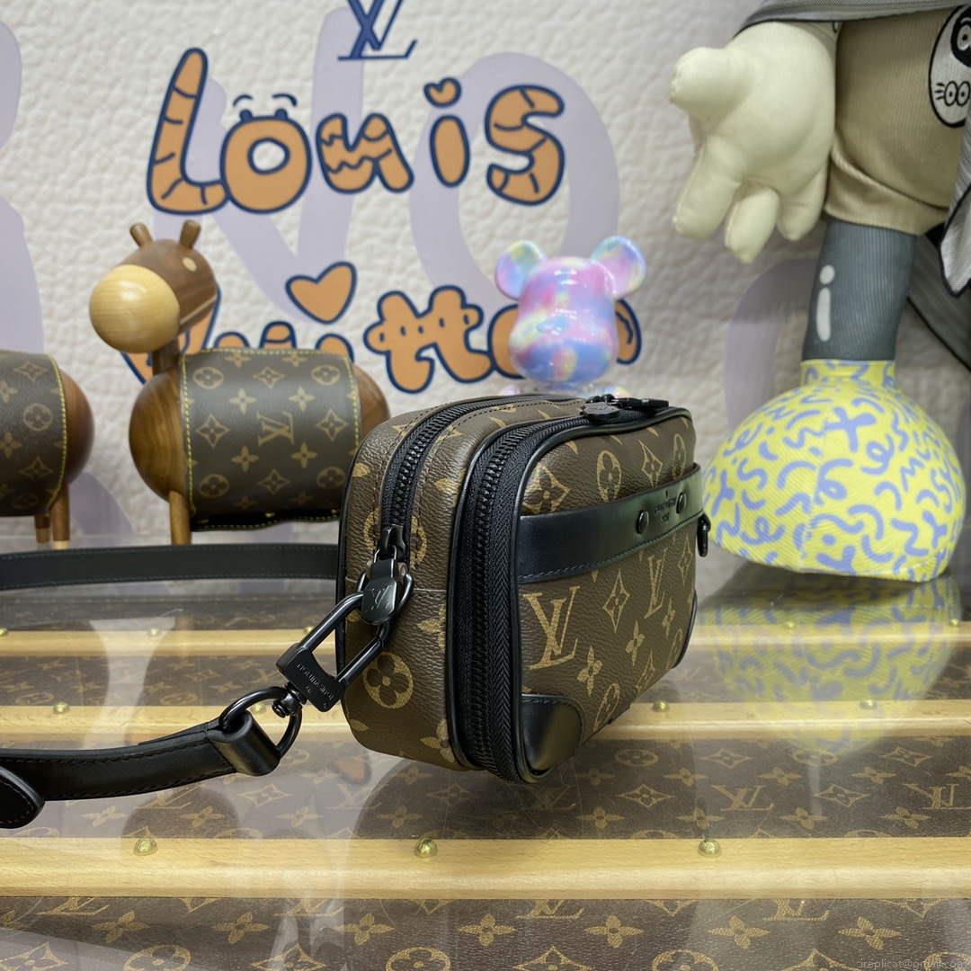 LV M82542 Louis Vuitton Nano Alpha Bag Brown