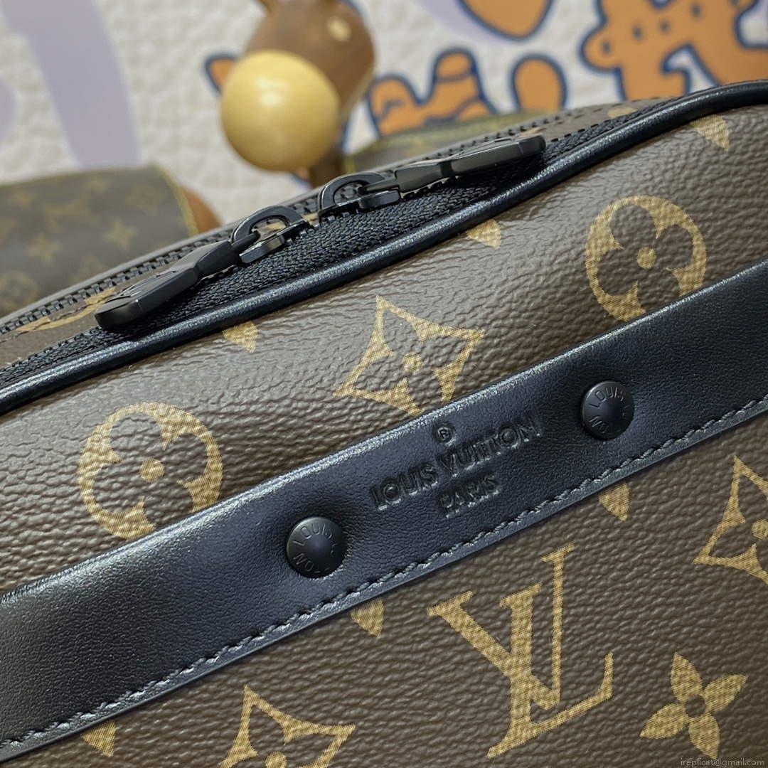 LV M82542 Louis Vuitton Nano Alpha Bag Brown