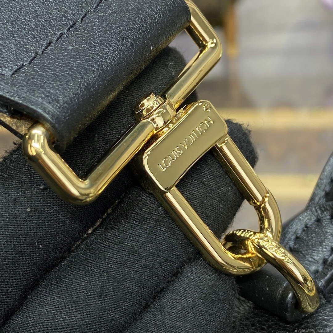 LV M80450 Louis Vuitton Utility Crossbody Bag Black