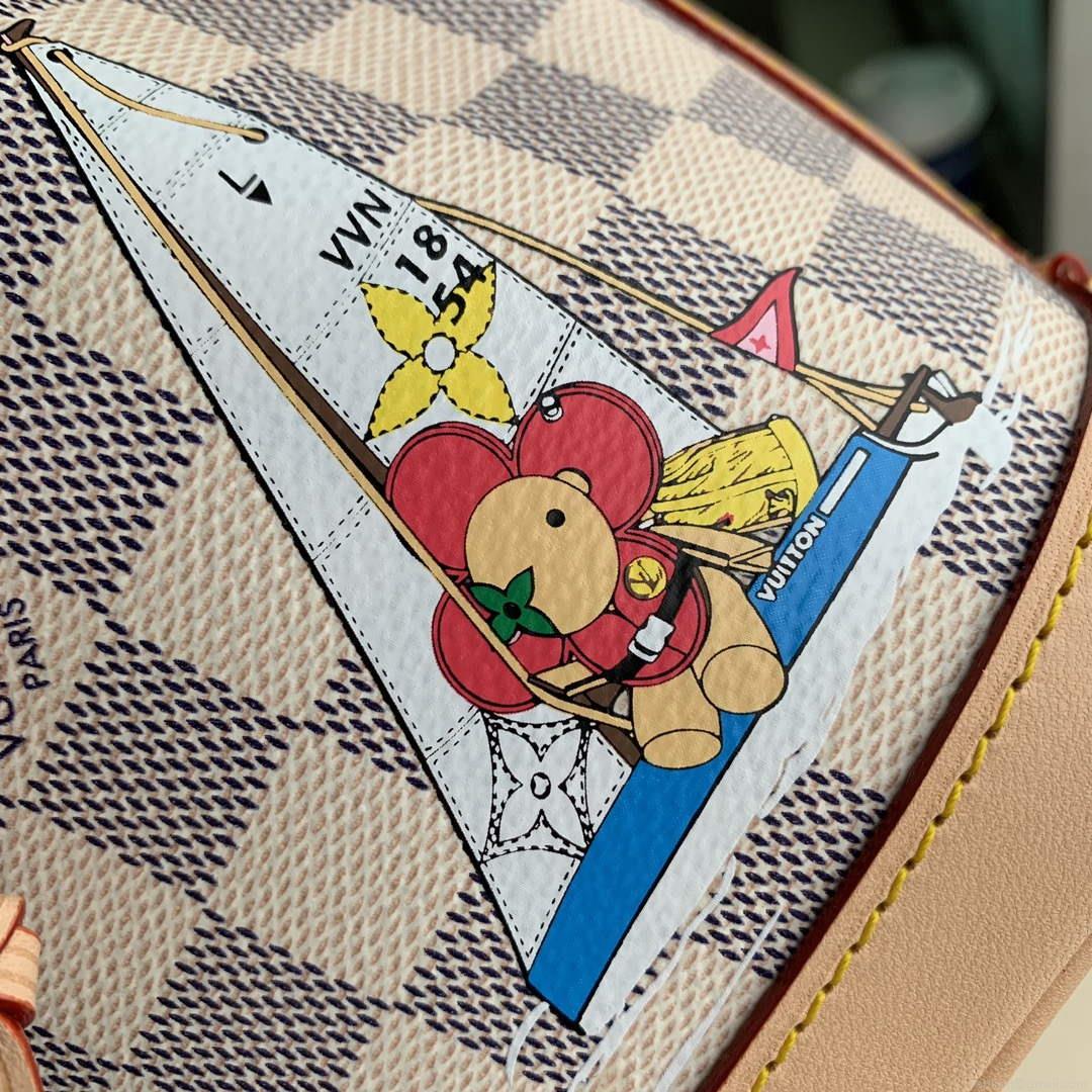 LV N40511 Louis Vuitton Nano Noé Bag Dragon Fruit Pink
