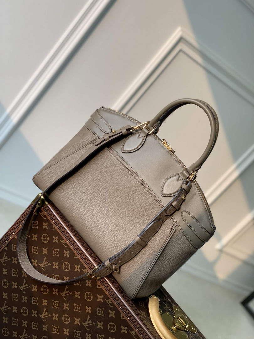 LV M22927 Louis Vuitton Lock It MM Bag Earth
