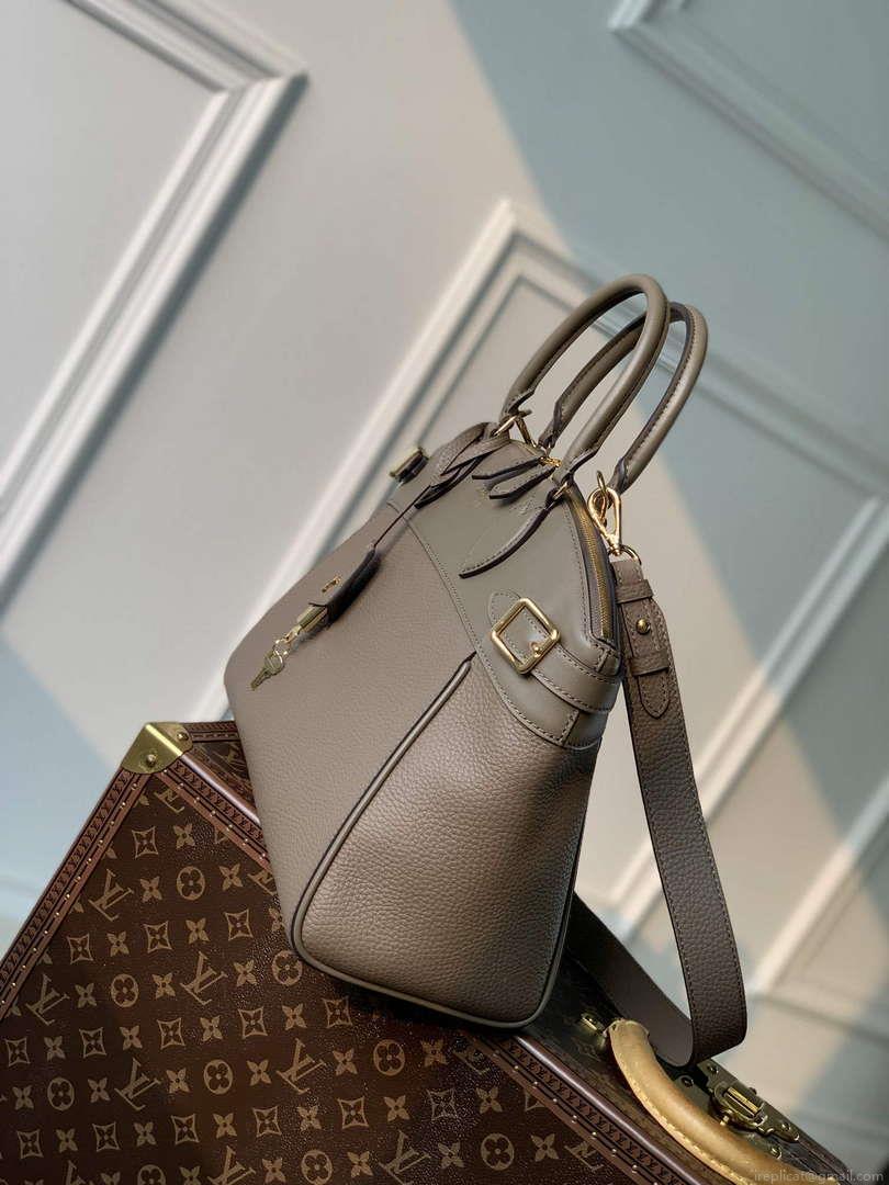 LV M22927 Louis Vuitton Lock It MM Bag Earth