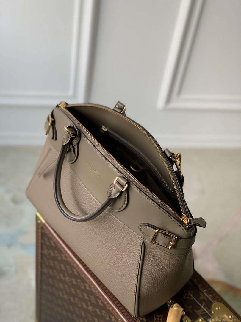 LV M22927 Louis Vuitton Lock It MM Bag Earth