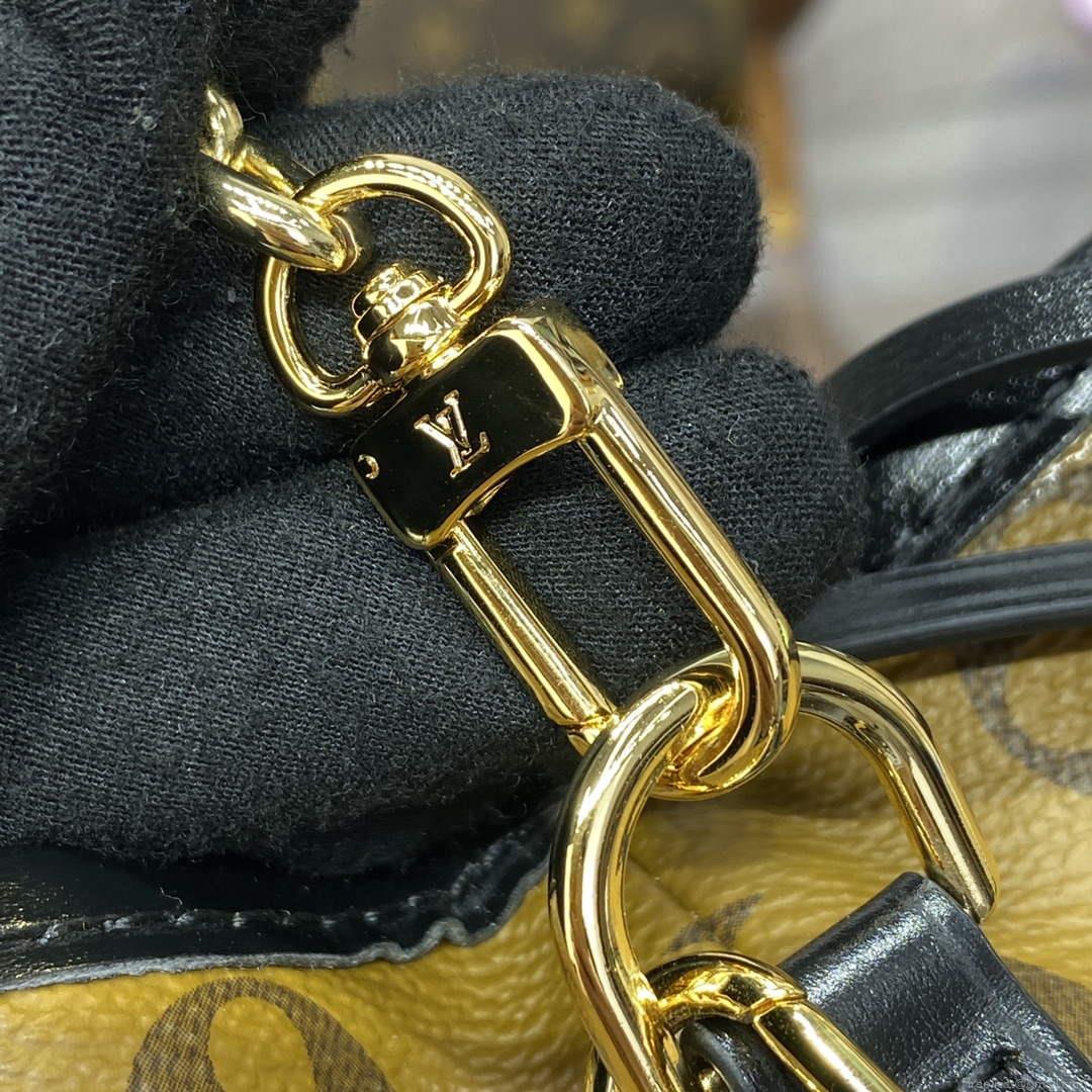 LV M82885 Louis Vuitton Noe Purse Handbag Yellow