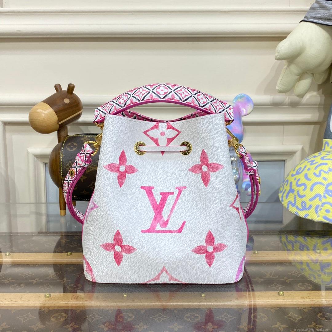 LV M22986 Louis Vuitton Néonoé BB Bucket Bag Pink