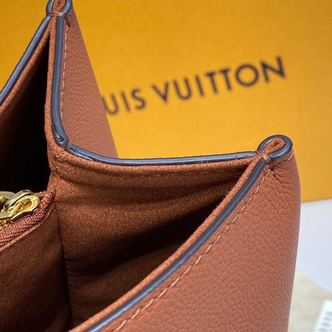 LV M57346 Louis Vuitton M57345 Lockme Shopper M57347 Bag Grained Calf Leather Brown