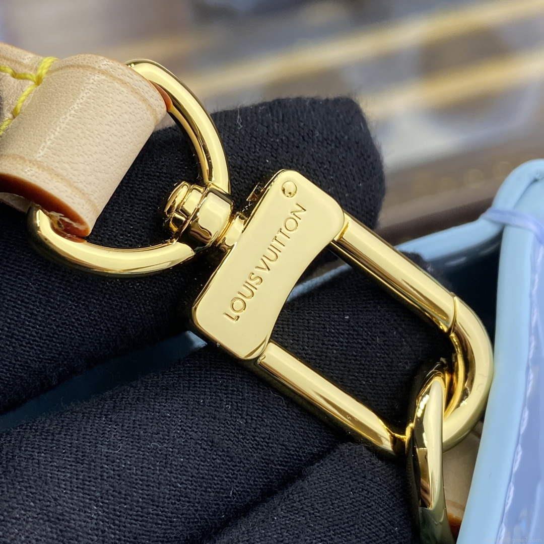 LV M24144 Louis Vuitton Reade PM Bag Sky Blue