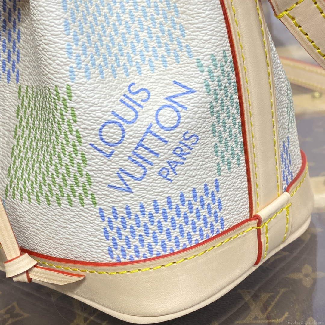 LV N40640 Louis Vuitton Nano Noé Bag Pistachio Green