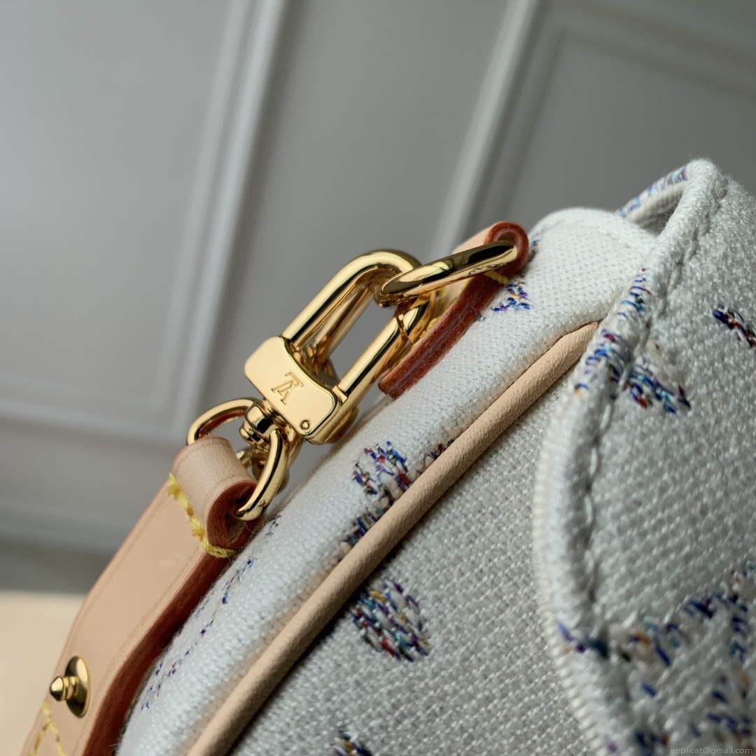 LV M83499 Louis Vuitton Wallet on Chain Ivy Bag Multicolor White