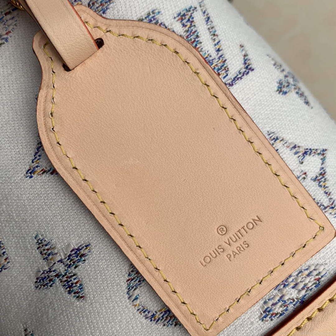 LV M83453 Louis Vuitton Nano Noé Bag Multicolor White