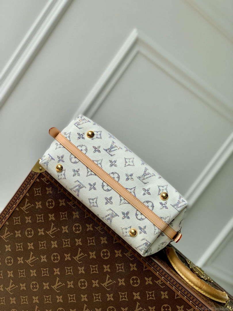 LV M24707 Louis Vuitton CarryAll PM Bag Multicolor White