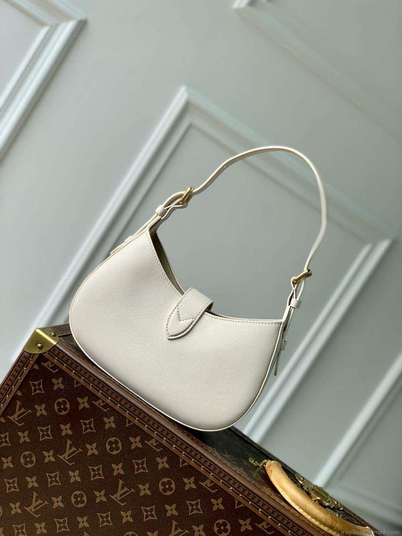 LV M24990 Louis Vuitton Low Key Shoulder Bag Limestone Gray