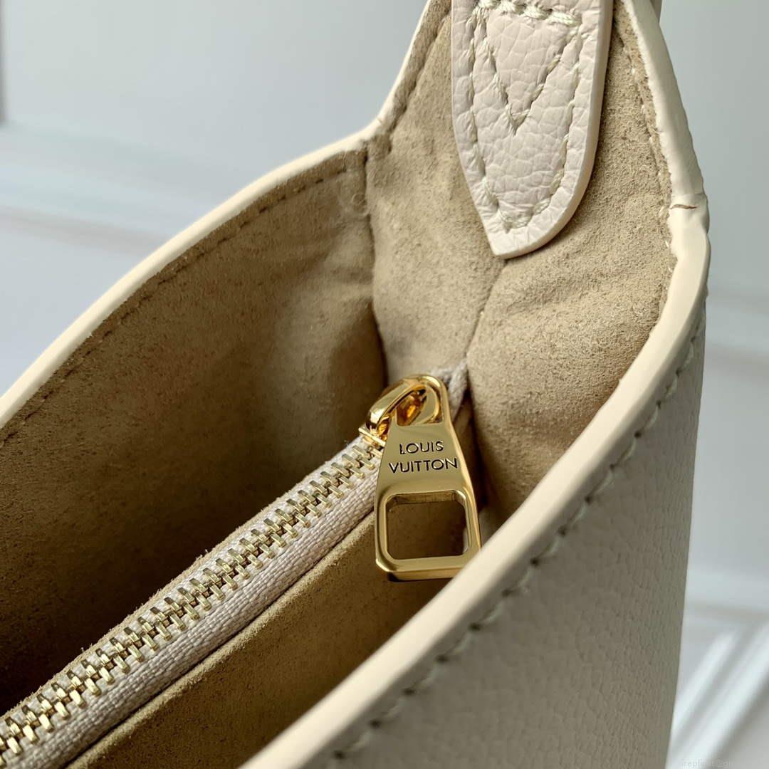 LV M24990 Louis Vuitton Low Key Shoulder Bag Limestone Gray