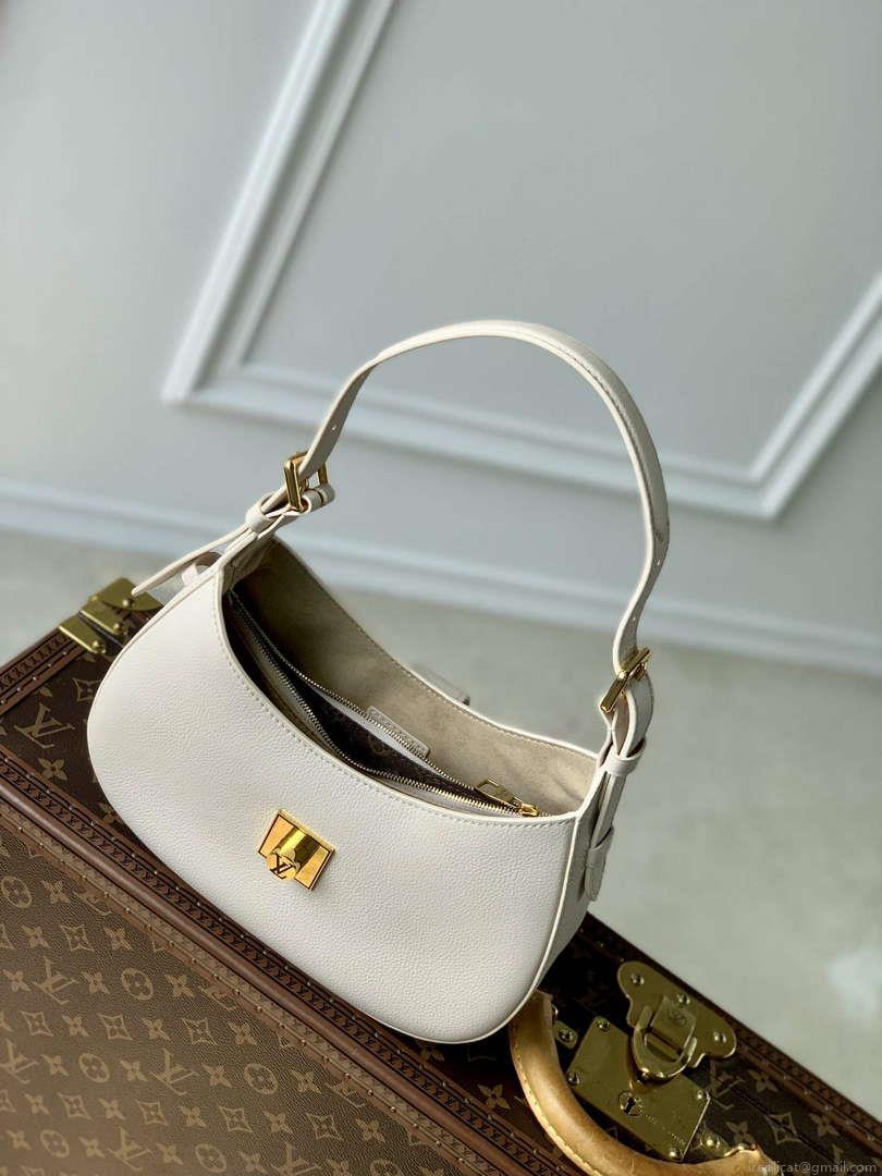LV M24990 Louis Vuitton Low Key Shoulder Bag Limestone Gray
