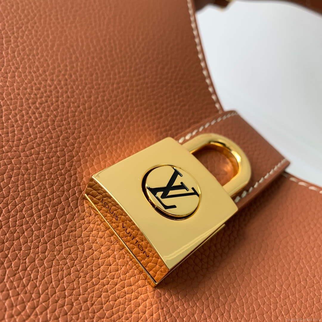 LV M24885 Louis Vuitton Low Key Shoulder Bag Cognac Brown