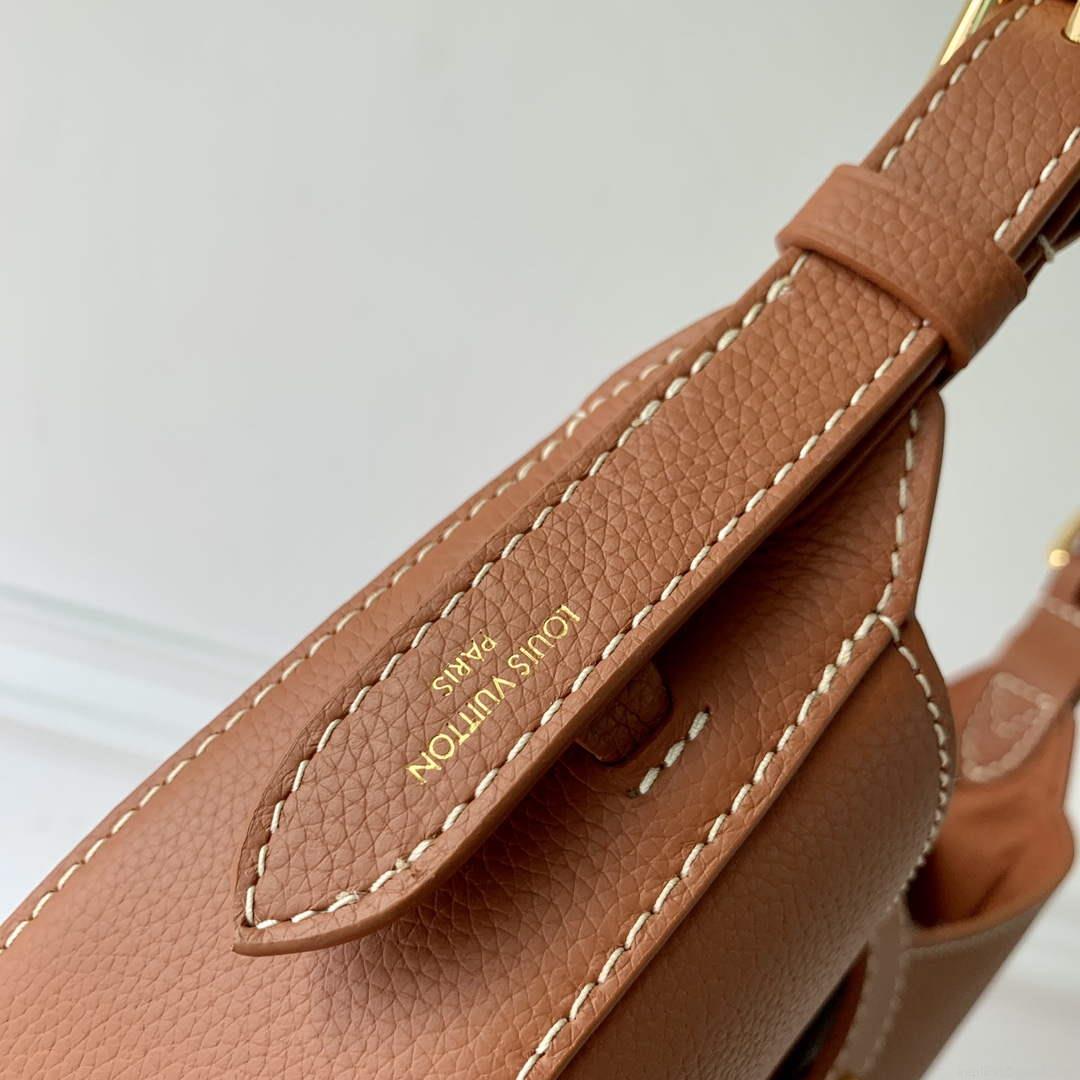 LV M24885 Louis Vuitton Low Key Shoulder Bag Cognac Brown