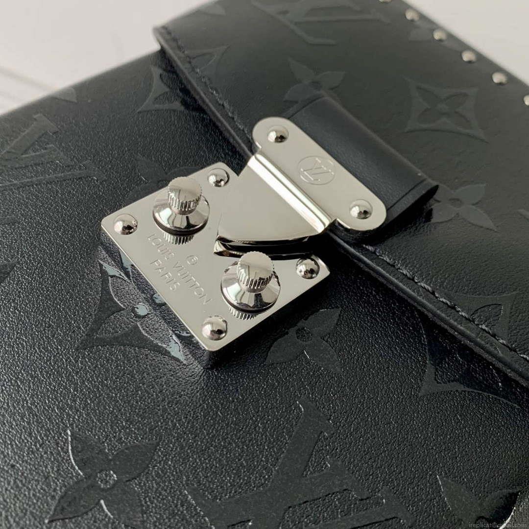 LV M11269 Louis Vuitton Camera Box Handbag Black