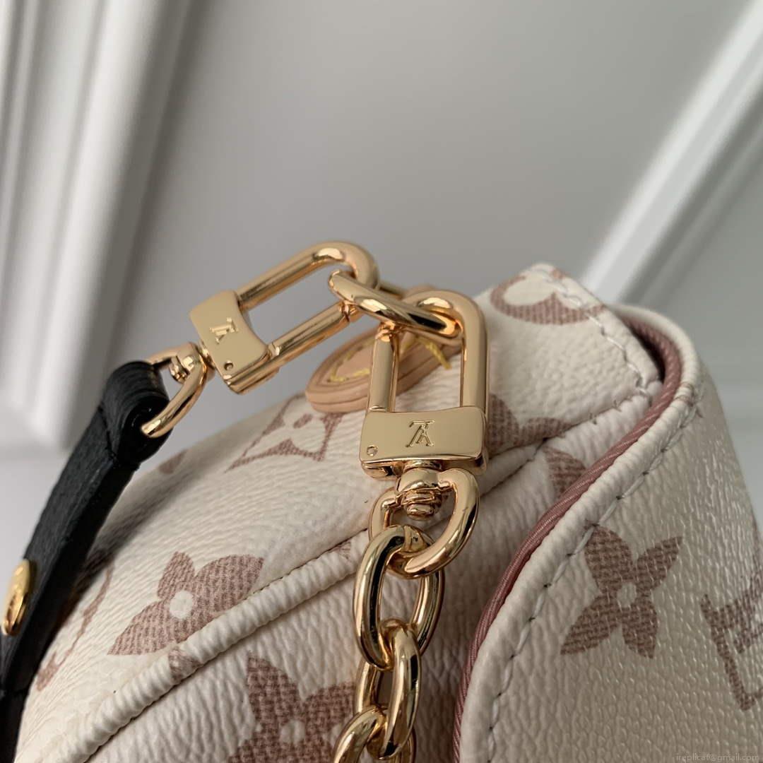 LV M83091 Louis Vuitton Wallet on Chain Ivy Mini Bag Monogram Dune coated canvas