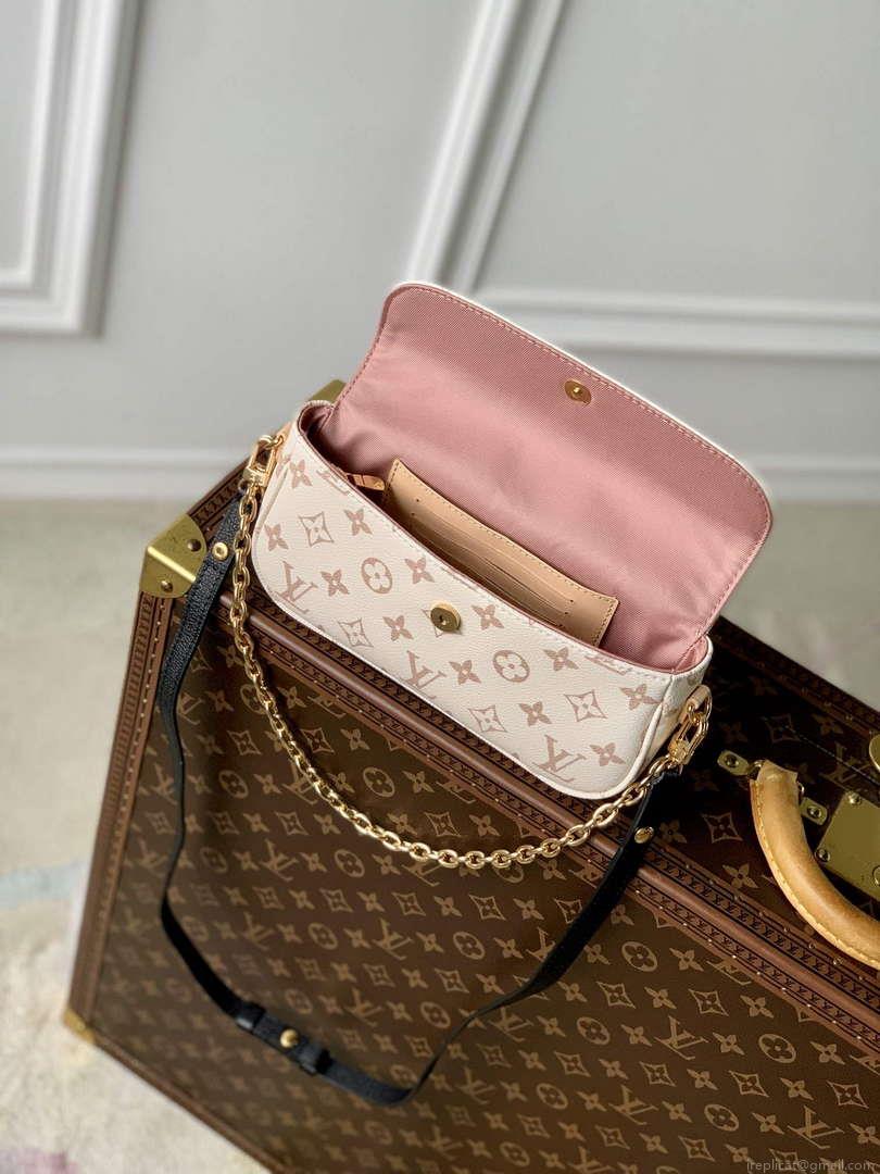 LV M83091 Louis Vuitton Wallet on Chain Ivy Mini Bag Monogram Dune coated canvas