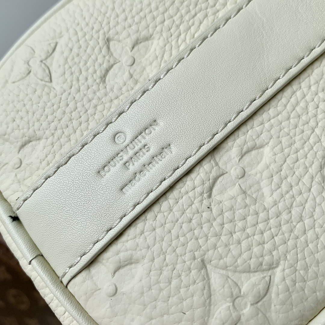 LV M24434 Louis Vuitton Keepall Bandoulière 25 Bag Full Moon