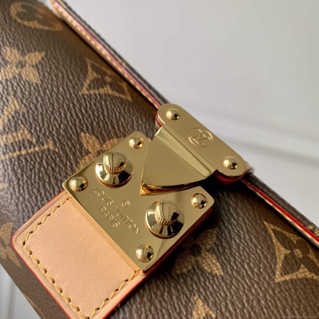 LV M10145 Louis Vuitton Etui Bijoux Jewellery Case Monogram coated canvas