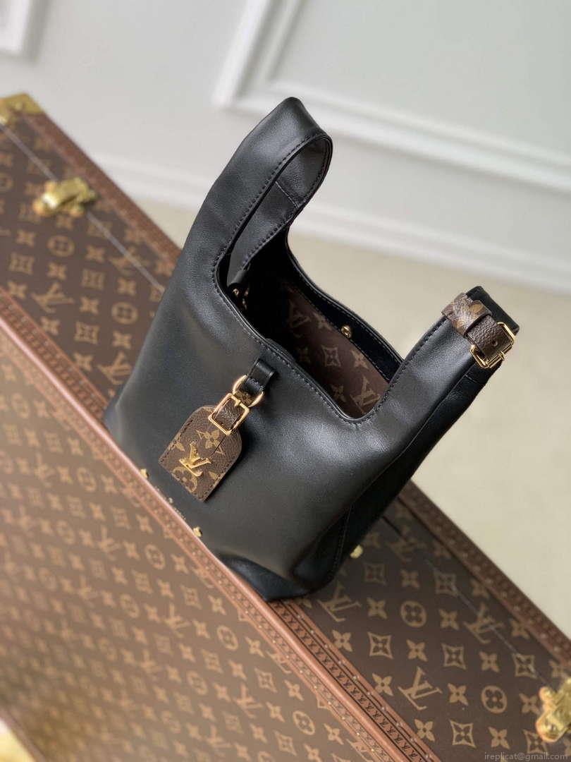 LV M11387 Louis Vuitton Atlantis BB Handbag Baby Black